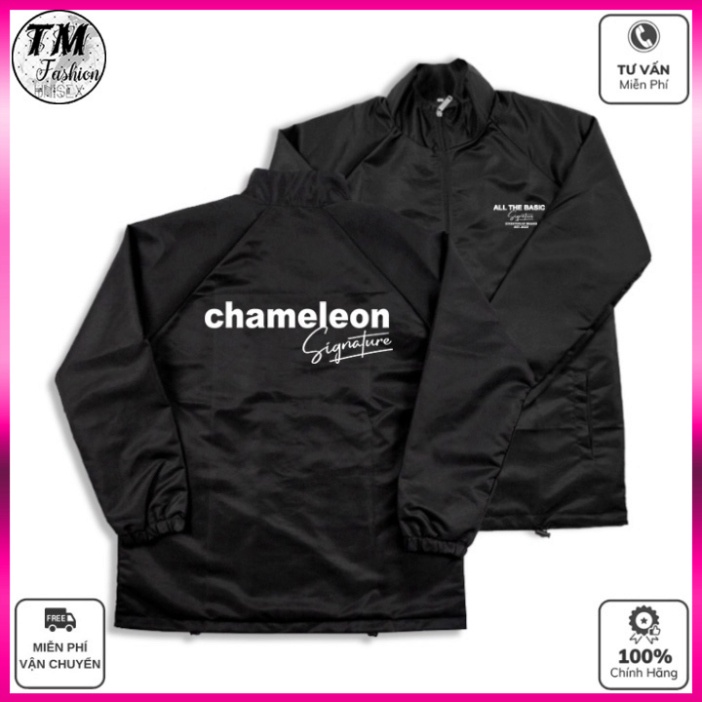 Áo Khoác Dù Mero Local Brand Chameleon Jacket Unisex cổ bẻ - Áo Gió Dày 2 Lớp Form Rộng (D2400L - Kèm Video Ảnh Th