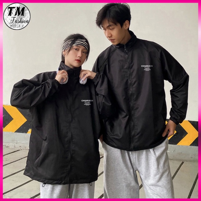 Áo Khoác Dù Mero Local Brand Chameleon Jacket Unisex cổ bẻ - Áo Gió Dày 2 Lớp Form Rộng (D2400L - Kèm Video Ảnh Th