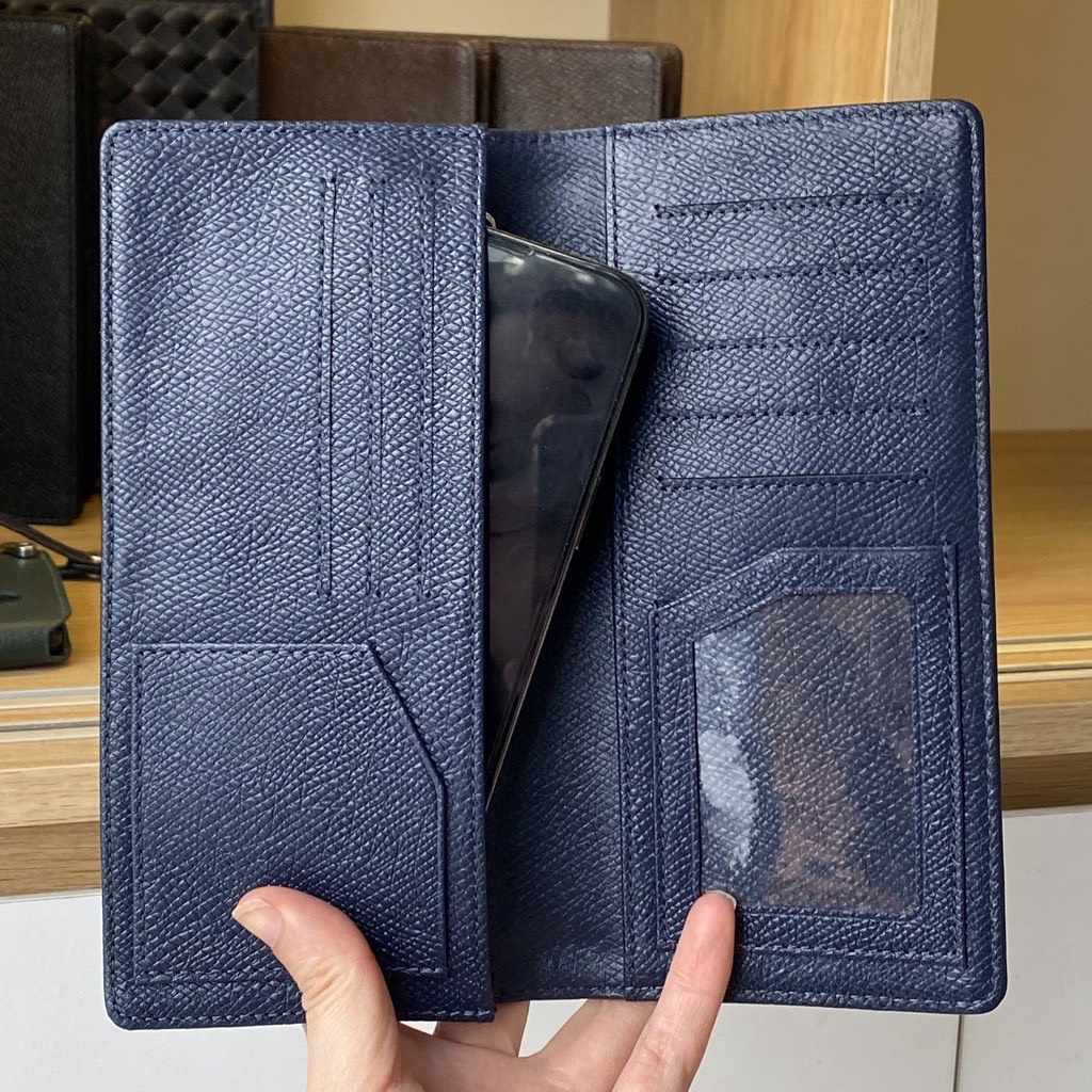VÍ DÀI DA BÒ CHO NỮ, VÍ NỮ DA THẬT DÁNG DÀI SANG TRỌNG WL106