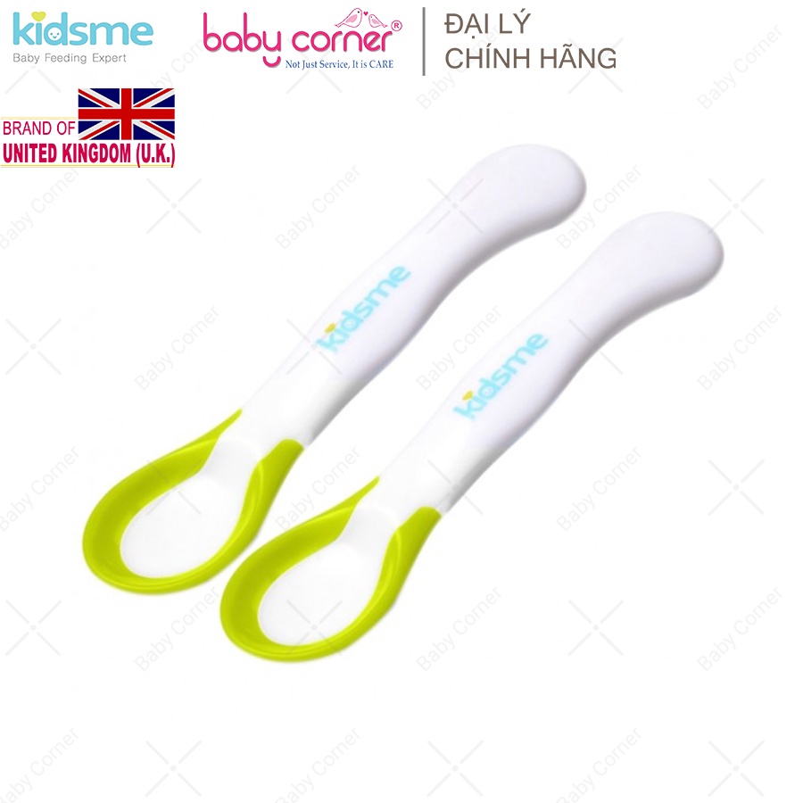 Bộ 2 Muỗng Báo Nhiệt Kidsme Cho Bé 6M+