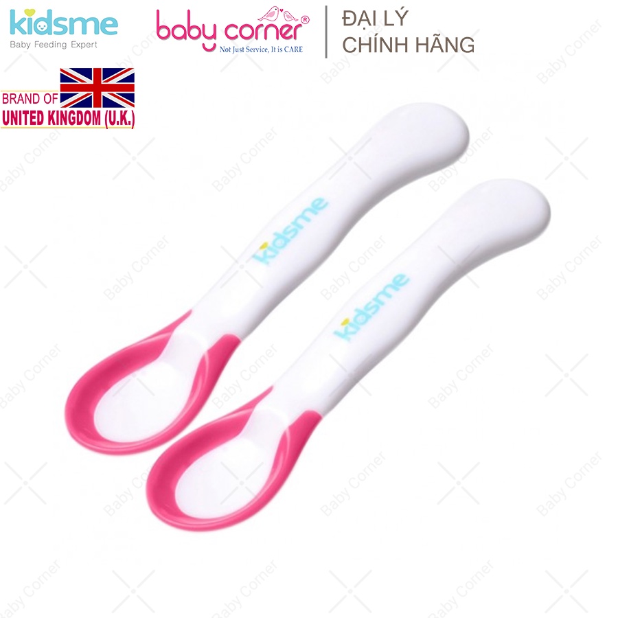 Bộ 2 Muỗng Báo Nhiệt Kidsme Cho Bé 6M+