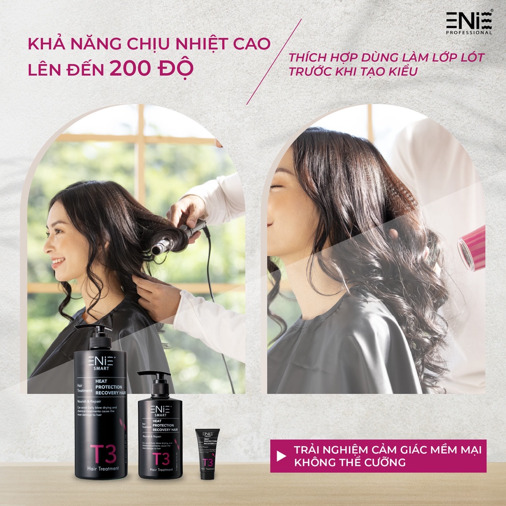 Tinh chất phục hồi tóc hư tổn Enie