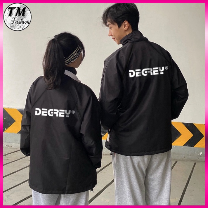 Áo Khoác Dù Mero Local Brand DEGREY Jacket Unisex cổ bẻ - Áo Gió Dày 2 Lớp Form Rộng