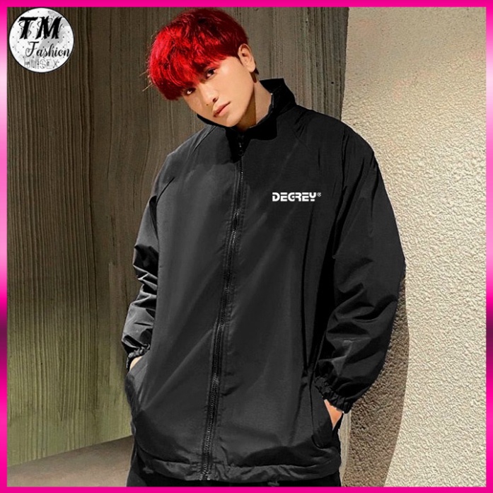 Áo Khoác Dù Mero Local Brand DEGREY Jacket Unisex cổ bẻ - Áo Gió Dày 2 Lớp Form Rộng