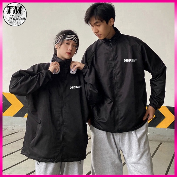 Áo Khoác Dù Mero Local Brand DEGREY Jacket Unisex cổ bẻ - Áo Gió Dày 2 Lớp Form Rộng