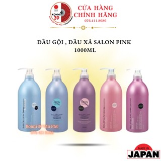 Dầu gội dầu xả Salon Link Extra 1000ML dầu gội cho tóc nhuộm hàng Nhật Konni39