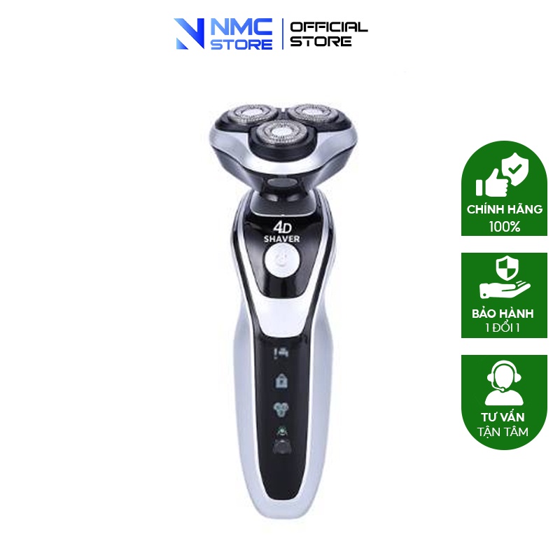 Máy Cạo Râu Đa Năng 3 Lưỡi Kép Rayco Máy Cạo Râu Cạo Sát Êm Sạc Pin Nhanh Chống Nước - NMC store