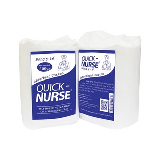 Bông y tế quick-nurse 500gr