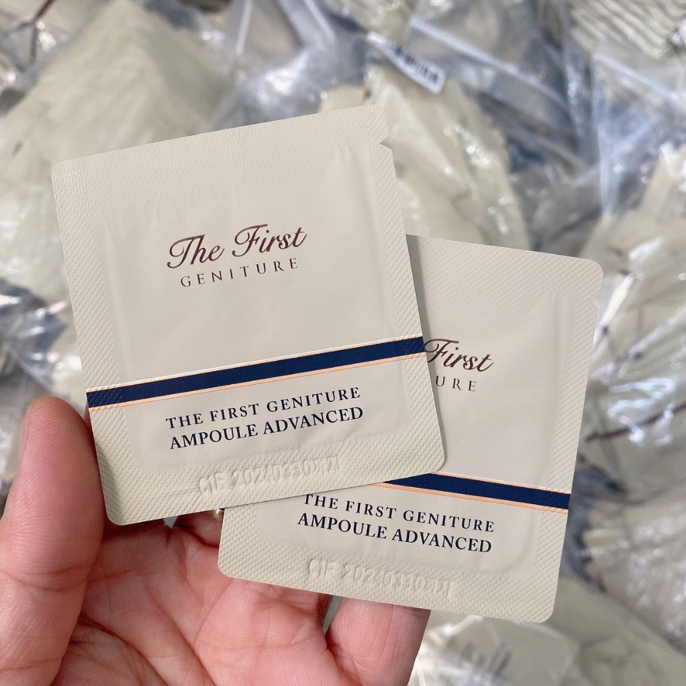 Gói Tinh Chất Vàng OHUI The First Geniture Ampoule Advanced 1ml_ESER