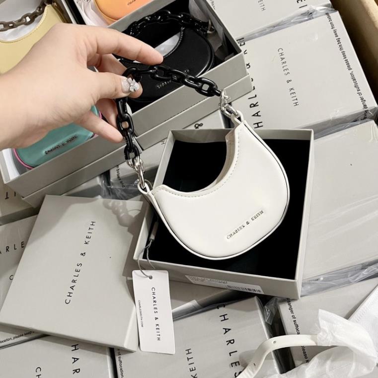 CK Khuyết Mini Full Box - Túi Đeo Chéo Mini Xuất Xịn