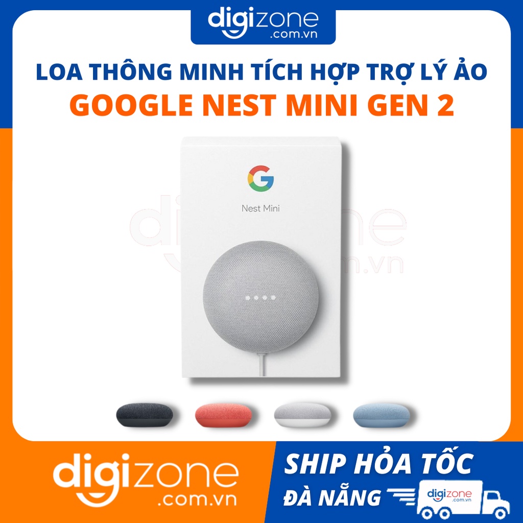 Loa thông minh tích hợp trợ lý Google-Google Nest Mini Gen 2