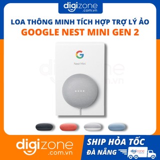 Loa thông minh Google Nest Mini Gen 2, tích hợp trợ lý Google, hàng chính hãng