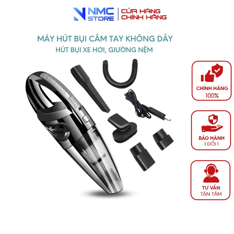 Máy Hút Bụi Không Dây Đa Năng Sử Dụng Hút Bụi Ô Tô Bàn Phím Máy Tính Bụi Giường - NMC Official
