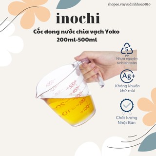 Cốc đong (ca đong, ca định lượng) chia vạch Inochi 200ml-500ml