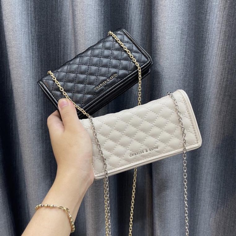 Túi CNK Dáng Ví Có Hộp Tag Mác kèm dây đeo chéo