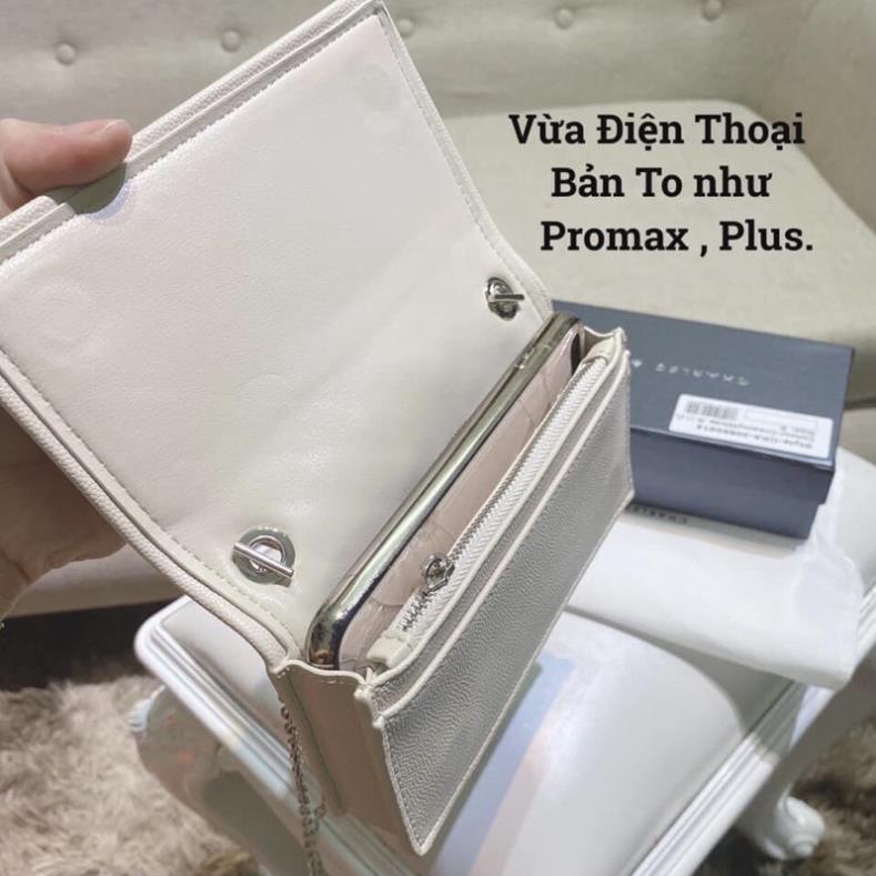 Túi CNK Dáng Ví Có Hộp Tag Mác kèm dây đeo chéo