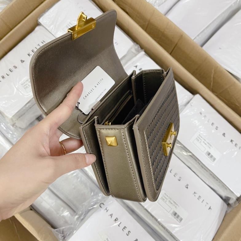 Đủ Màu Túi C Đinh Sườn 2 Đinh Kèm Túi Vải