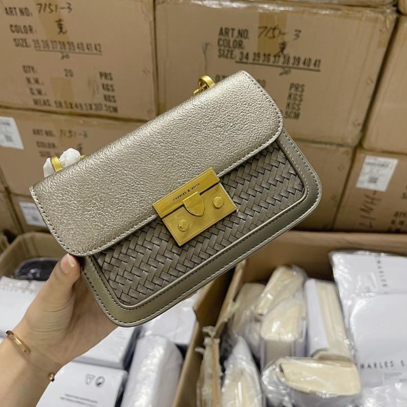 Đủ Màu Túi C Đinh Sườn 2 Đinh Kèm Túi Vải