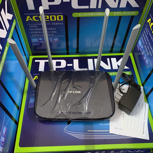 Bộ Phát Wifi TP-Link WDR6500 5 Râu Băng Tần Kép Chuẩn AC1300Mbs | BigBuy360 - bigbuy360.vn