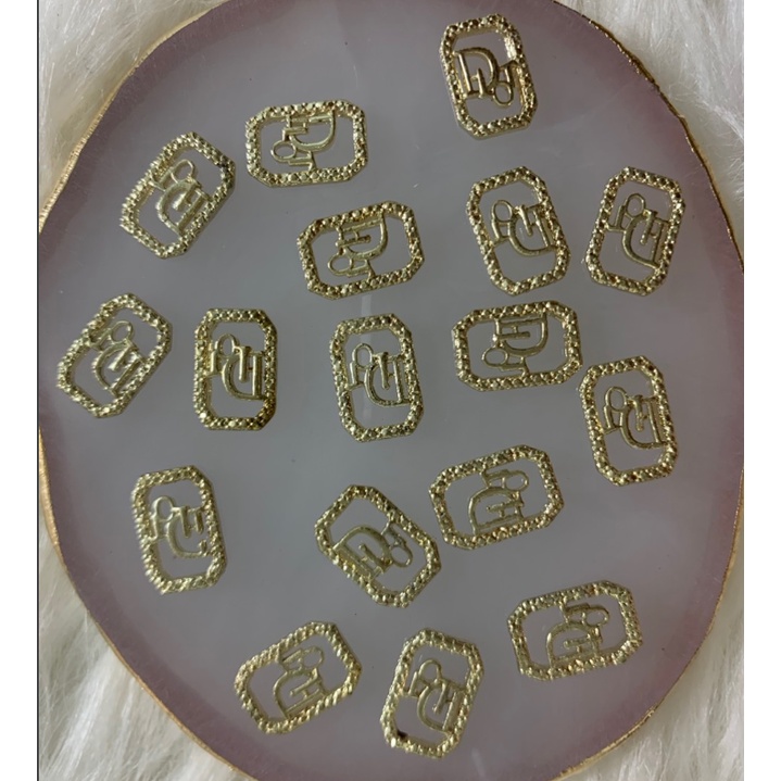 Charm kim loại mix siêu sáng cute phụ kiện làm nail