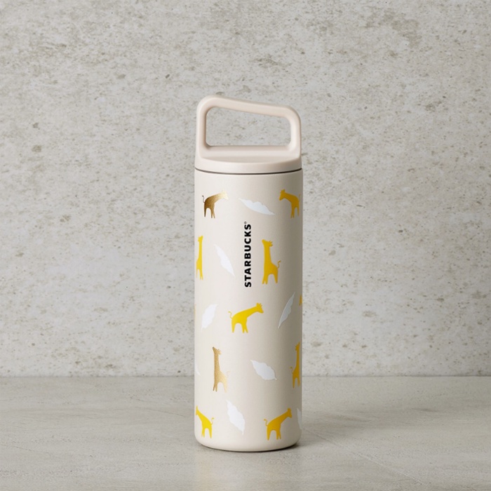 Bình Starbucks 16Oz (473ml) Stainless Steel Giraffe And Leaves