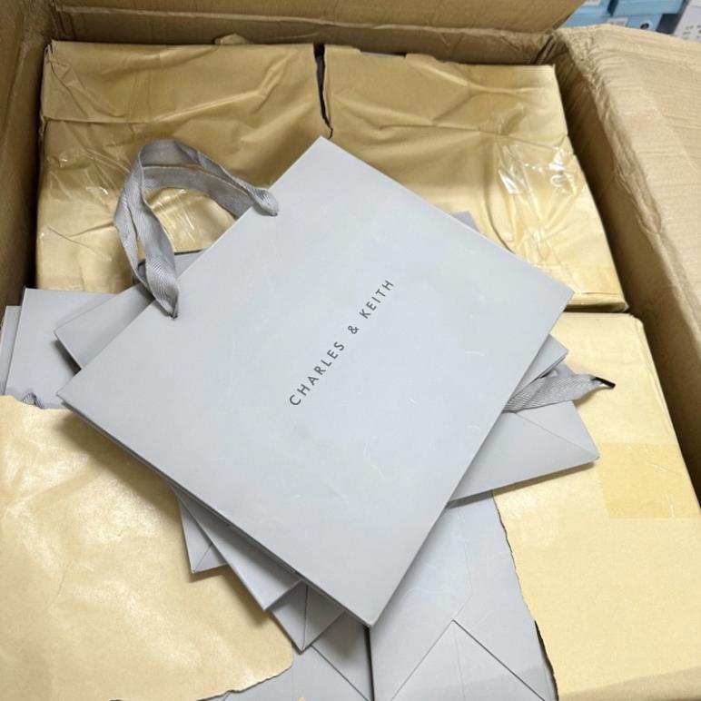 Túi Giấy CK Xám Mẫu Mới Kèm Ảnh Thật