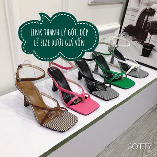 Thanh lý - dép nữ quai ngang , dép cao gót nữ lẻ size thanh lý