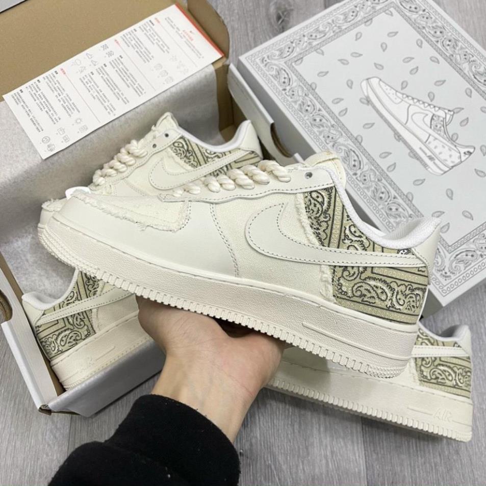 Giày AF1 Dây Thừng, Giày AIR FORCE 1 Dây Thừng nam nữ Bản Mới 2022 Cao Cấp Fullbox Bill