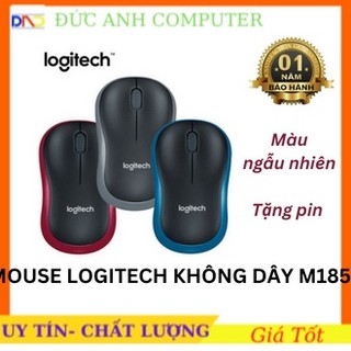 Chuột không dây Logitech Laser M185, Hàng Nhập Khẩu , Bảo Hành 12 Tháng, chuột máy tính, mouse không dây Logitech