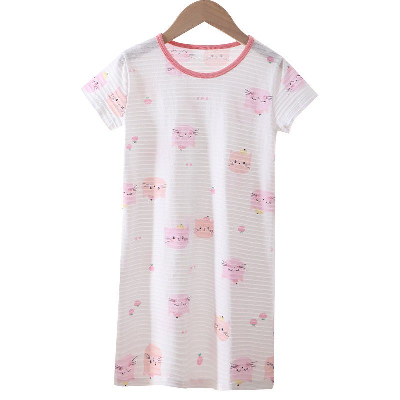 12-52kg Váy cotton xước hè cho bé hãng Mamdadkids mẫu mèo #cottonxước