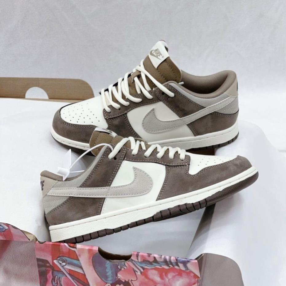 Giày Sneaker Sb Dunk Low Disrupt 2 Pale Ivory Black, Giày_Nike SB Dunk Low Black While Sb Dunk Low Kem Trắng Đen)