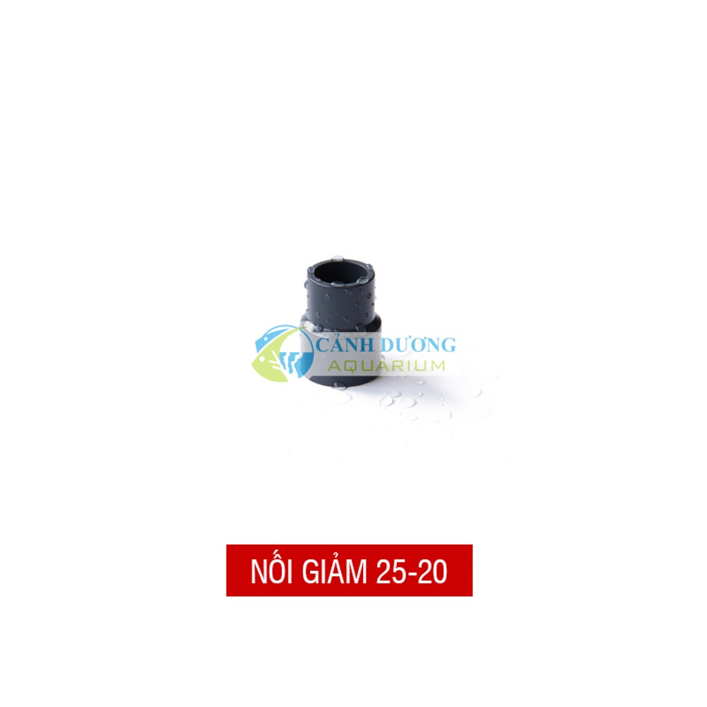 Nối giảm màu đen ĐEN U-PVC Phi 32-25-20 chuyên dùng cho hồ cá
