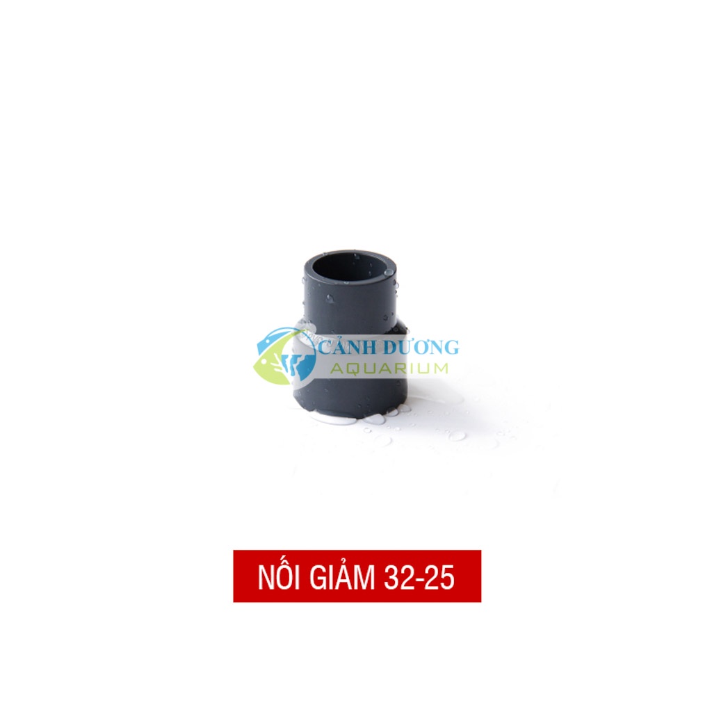 Nối giảm màu đen ĐEN U-PVC Phi 32-25-20 chuyên dùng cho hồ cá