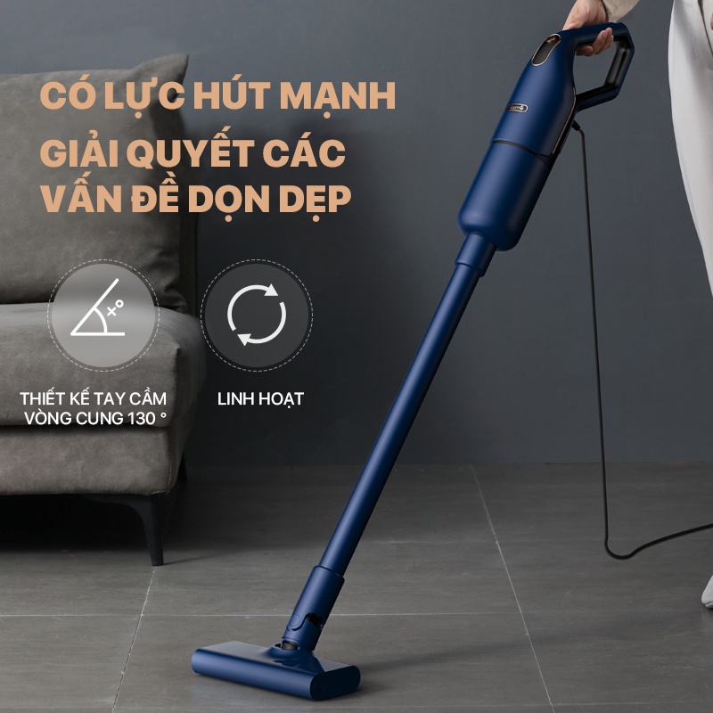 Máy Hút Bụi Cầm Tay Deerma DX1000 Pro 2 chế độ hút Lực Hút Siêu Mạnh 16000Pa bảo hành 12 tháng | BigBuy360 - bigbuy360.vn