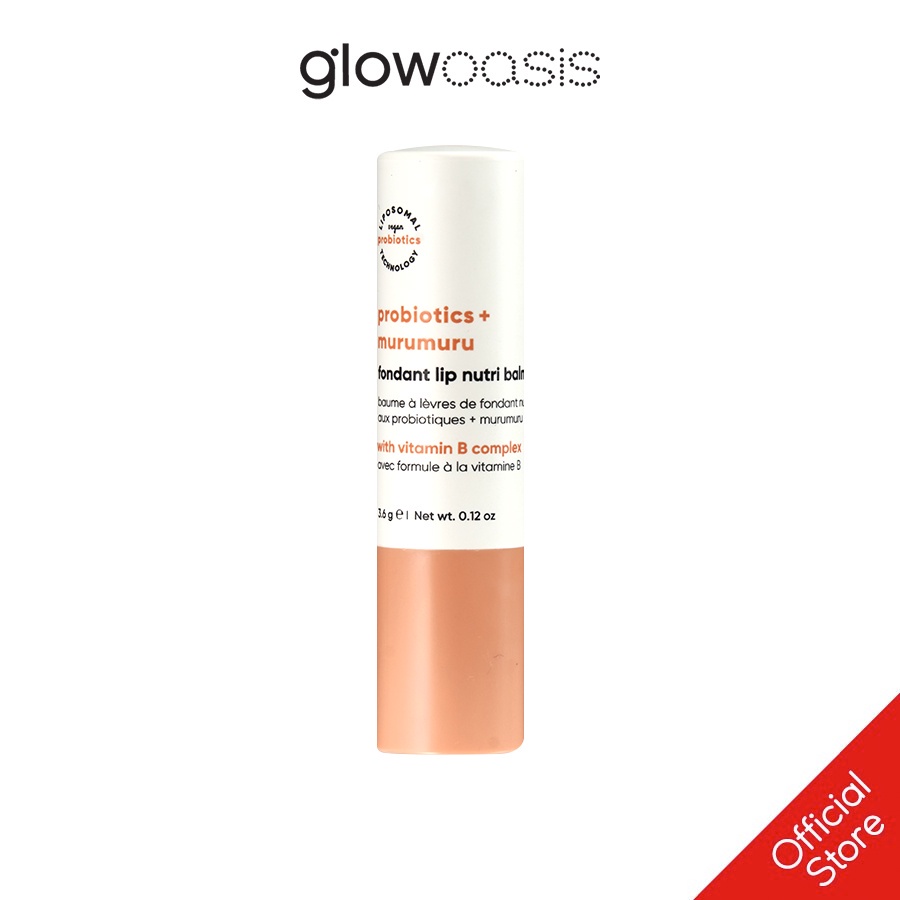 Son dưỡng ẩm cho môi Glowoasis probiotics + murumuru fondant lip nutri balm