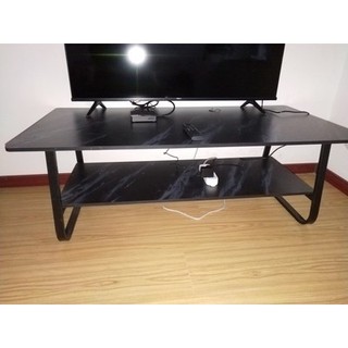 (HÌNH THẬT)Bàn trà sofa decor chân sắt tròn, mặt bàn vân hoa vân đá cẩm thạch- Thiết kế hiện đại màu sắc sang trọng