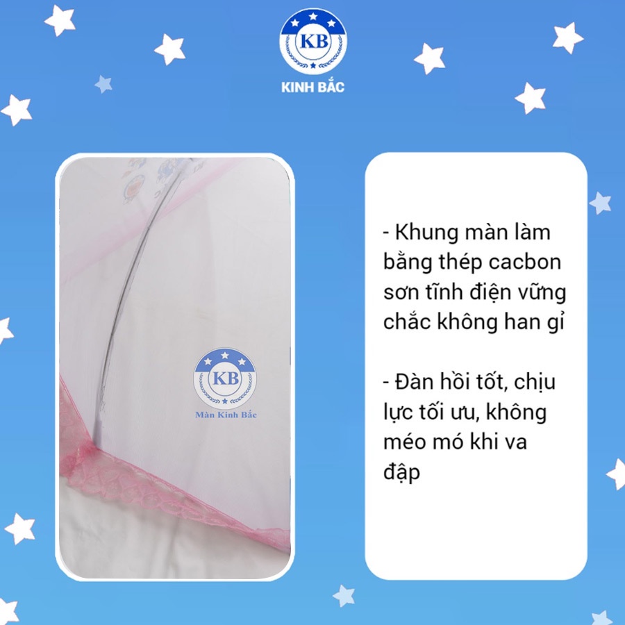 Màn Chụp Trẻ Em Thái Lan Hàng Cao Cấp, Màn Chụp Dây Rút Cho Bé, Màn Chụp Gấp Gọn