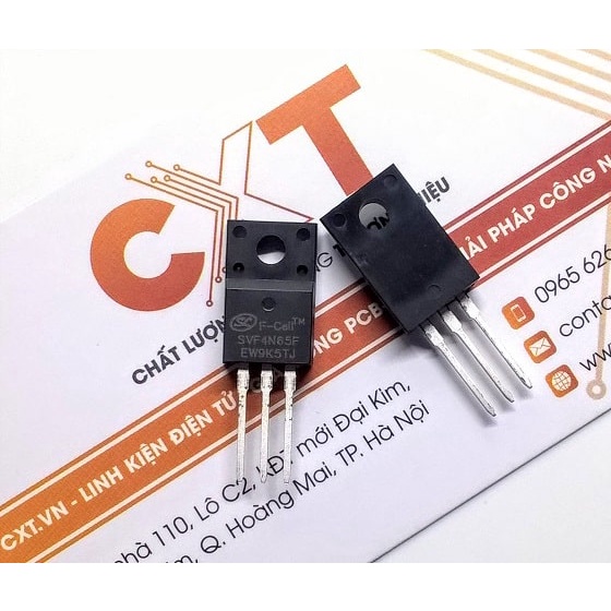 SVF4N65F N-Mosfet TO-220