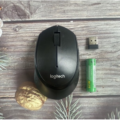 Chuột máy tính không dây Logitech M330 SILENT 2.4Ghz cổng USB Hàng Nhập Khẩu - Tặng kèm pin, Bảo Hành 12 Tháng