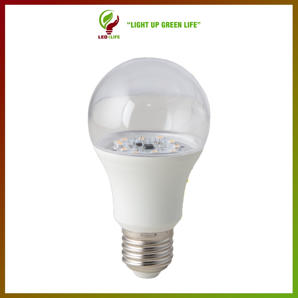 Đèn quang hợp, đèn trồng cây trong nhà 9W, chiếu sáng quang hợp cho cây xanh, trầu bà, lan chi, lộc phát