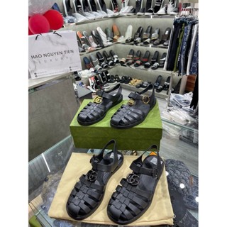FREE SHIP Dép dọ gucci, dép rọ đúc, dép quai hậu gc,dép sandal cao cấp, thời trang 4 mùa fullbox có bảo hành