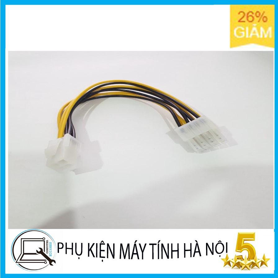 CÁP CHUYỀN NGUỒN 4 PIN CPU SANG 8 PIN CPU TIỆN LỢI