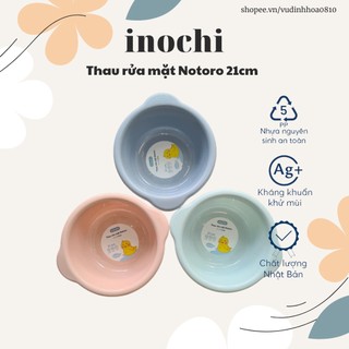Thau (chậu) rửa mặt Inochi Notoro 21cm - Công nghệ kháng khuẩn ion Ag+ tiêu diệt vi khuẩn, hạn chế quá trình lên nấm mốc