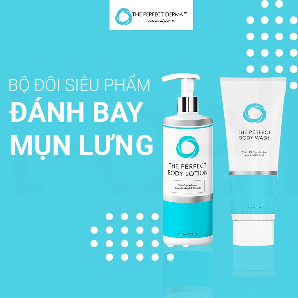 Sữa dưỡng thể trắng sáng mịn da The Perfect Body Lotion 237ml