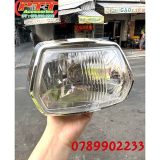 Pha đèn trước xe supper dream lồi