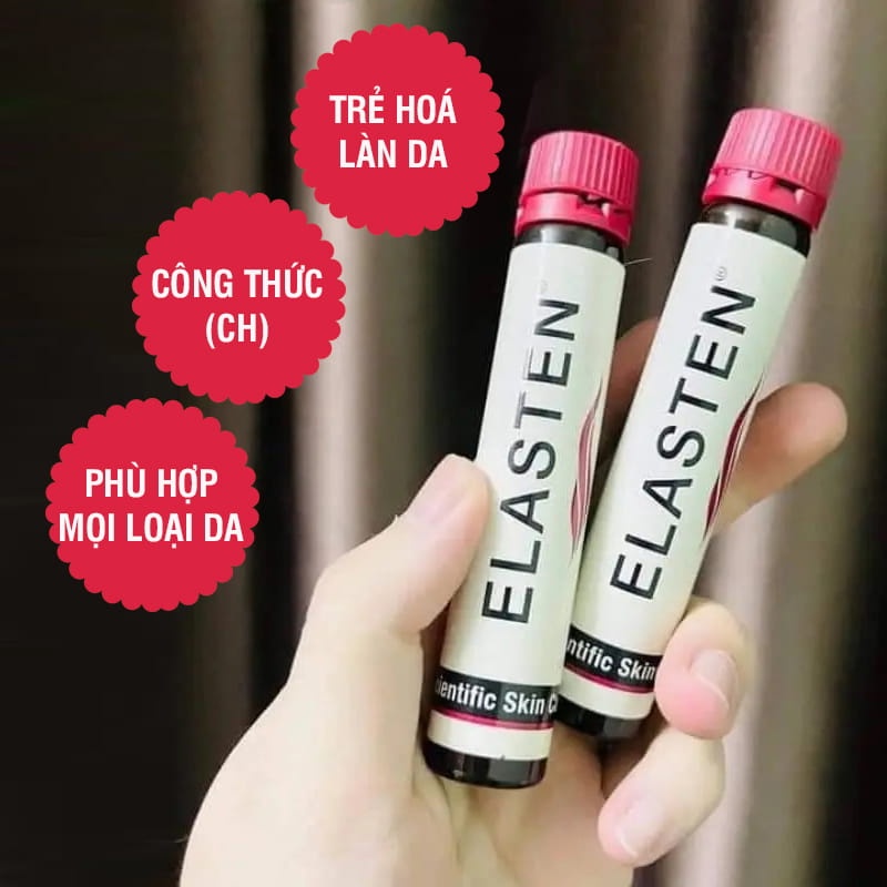 Nước uống Collagen Elasten dưỡng đẹp da