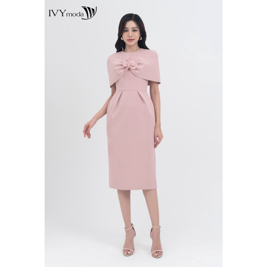 Đầm Tapta tay cape nữ IVY moda MS 45S2764