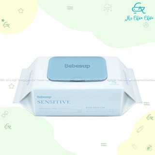 Khăn Ướt Bebesup Sensitive Có Nắp (80 Tờ/Bịch)