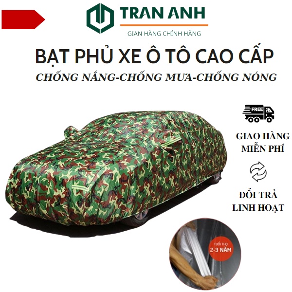 Bạt Phủ Ô Tô Kaw , Bạt phủ toàn xe 3 lớp Chống Nắng, Chống Mưa, Chống Xước Cao Cấp