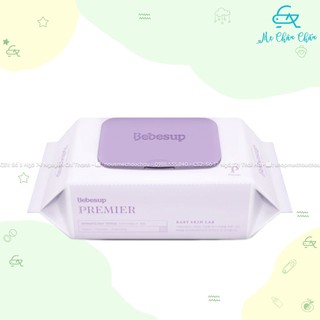 Khăn Ướt Bebesup Sensitive Có Nắp (80 Tờ/Bịch)